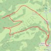Trace GPS Plateau de Beauregard (de la Croix Fry), itinéraire, parcours