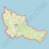 Trace GPS GR®340 Tour de Belle-Ile-en-Mer (Morbihan) (2021), itinéraire, parcours