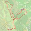 Trace GPS Falaise de Lauret - Le mas Neuf, itinéraire, parcours