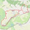 Trace GPS Rivière, marais et crêtes - La Chapelle-de-Brain, itinéraire, parcours