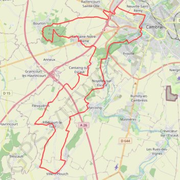 Trace GPS Reco Rando des Bétises - Blécourt, itinéraire, parcours