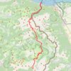 Trace GPS 1ère étape de la Grande Traversée des Alpes, itinéraire, parcours