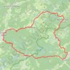 Trace GPS Boucle cyclable n°15 La Petite Finlande (33 km) - Vosges du sud, itinéraire, parcours