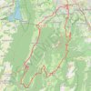 Trace GPS Col du Granier - Chambéry, itinéraire, parcours