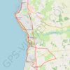 Trace GPS Audax de Saint brevin, itinéraire, parcours