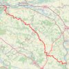 Trace GPS GRP de l'Orvanne, itinéraire, parcours