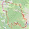 Trace GPS Refuge de Grenairon, itinéraire, parcours