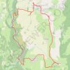 Trace GPS Anchay - La Caborne du Boeuf, itinéraire, parcours