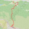 Trace GPS La croix de Procence par Vauvenargue, itinéraire, parcours