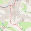 Trace GPS Pic de la Munia et Serre Mourène depuis Chisagüès, itinéraire, parcours