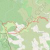 Trace GPS Gascon Sailfort, itinéraire, parcours