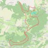 Trace GPS A partir du col de Grenouze, itinéraire, parcours