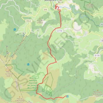 Trace GPS Garnier - Juel, itinéraire, parcours