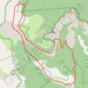 Trace GPS Rocher d'Archiane, itinéraire, parcours