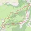 Trace GPS Saint-Pierre-Colamine - Fraisse - Chiloza, itinéraire, parcours