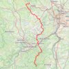 Trace GPS Les Sauvages - Col de la Charousse, itinéraire, parcours