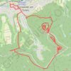 Trace GPS Balade autour du château de Trifels, itinéraire, parcours