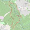 Trace GPS Gorges de la siagne, Montauroux - Saint cé, itinéraire, parcours