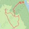 Trace GPS Pic de Chérue et Pic Lavigne, itinéraire, parcours