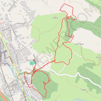 Trace GPS suuntoapp-TrailRunning-2022-06-03T16-21-27Z, itinéraire, parcours