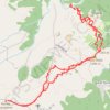 Trace GPS Monte Vandalino, itinéraire, parcours