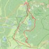Trace GPS Le sentier des Roches, itinéraire, parcours