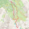 Trace GPS Le lac d'Anglas en circuit - Gourette, itinéraire, parcours