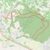 Trace GPS Cadenet - La Barbasse, itinéraire, parcours