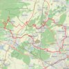Trace GPS Mulhouse - Uffoltz - Hirtz - Staffelfelden - Mulhouse, itinéraire, parcours