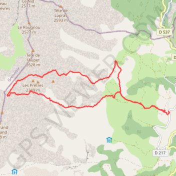 Trace GPS 2016-07-02 08:10:32 Jour, itinéraire, parcours