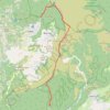 Trace GPS RandoPitons.re #1088 - De l'Entre-Deux à Cilaos par le Piton de l'Entre-Deux et le Sentier jacky Inard, itinéraire, parcours