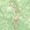 Trace GPS Ferrières-Puy Snidre-Puy Montoncel, itinéraire, parcours