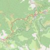 Trace GPS Notre Dame des Neiges vers Chasserades (Chemin de Stevenson), itinéraire, parcours