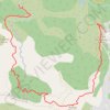 Trace GPS La garde Freinet - Fort Freinet - Roches Blanches, en boucle, itinéraire, parcours