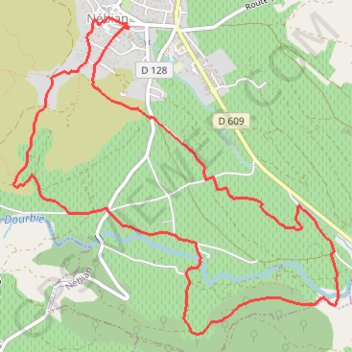 Trace GPS Rando topo Régis 😬🧭🥾, itinéraire, parcours