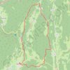 Trace GPS Circuit VTT n°7 - La grande boucle du plateau - Brénod, itinéraire, parcours