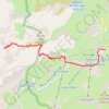 Trace GPS La Montagnette par le Col de Lary au départ de Gèdre (Gavarnie), itinéraire, parcours