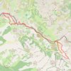 Trace GPS Isola - Lausfer, itinéraire, parcours