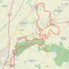 Trace GPS Forêt de Nuaillé, Vezins, Saint-Georges-des-Gardes, itinéraire, parcours