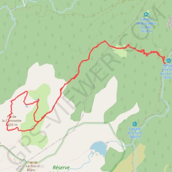 Trace GPS Pic i Estangs de la Camisette, itinéraire, parcours