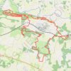 Trace GPS Saint-Jacut-les-Pins - Ronde des Pins, itinéraire, parcours