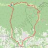 Trace GPS La Motte d'Aigues - Sur les crêtes, itinéraire, parcours