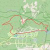 Trace GPS Autour de la station du Mont Serein, itinéraire, parcours
