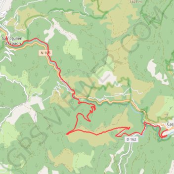 Trace GPS Stevenson - Etape 3, itinéraire, parcours