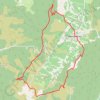 Trace GPS Les Crêtes de Berg, itinéraire, parcours