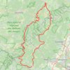 Trace GPS Trek.Vosges.150km, itinéraire, parcours