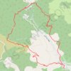 Trace GPS CORNICHES DE LAUROUX, itinéraire, parcours
