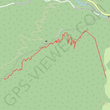 Trace GPS Arête de Bérard, itinéraire, parcours