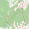 Trace GPS Le Bournaguet, itinéraire, parcours