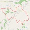 Trace GPS La balade d'Ausels - Montignac-de-Lauzun, itinéraire, parcours